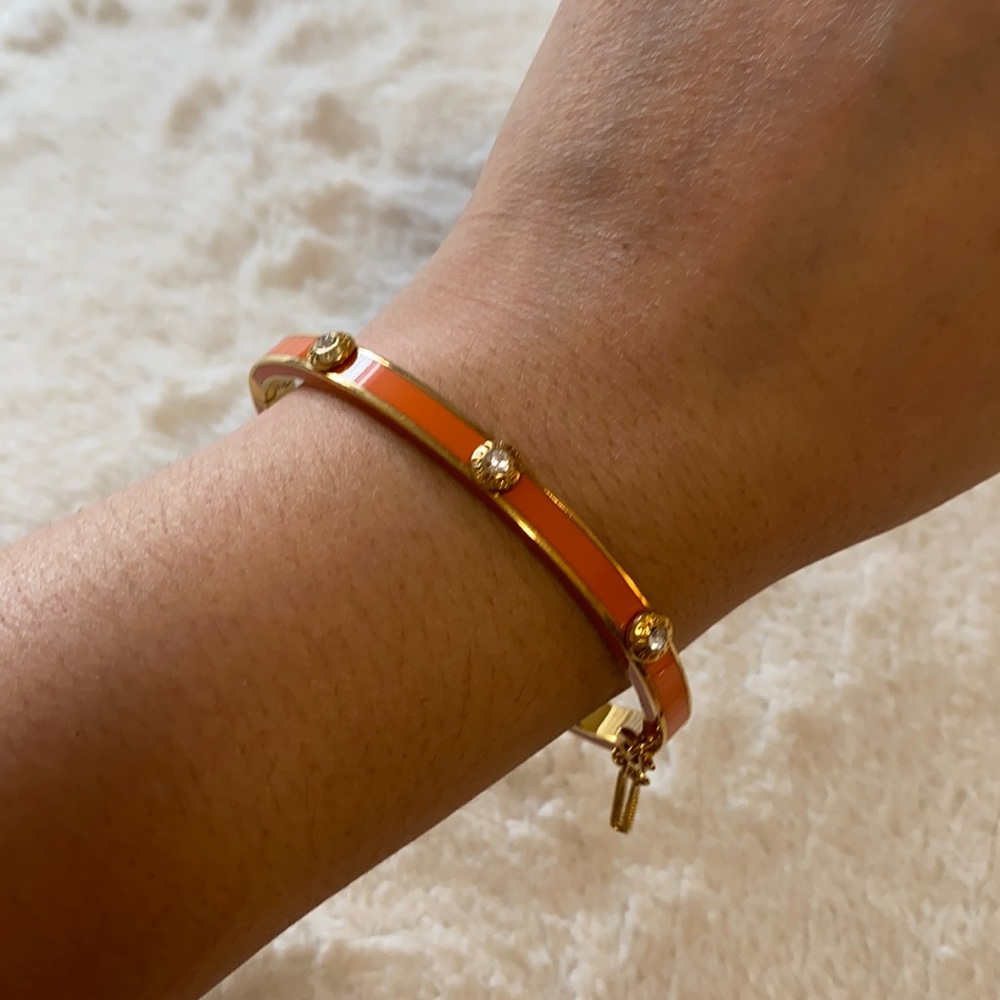Henri Bendel Orange Bangle